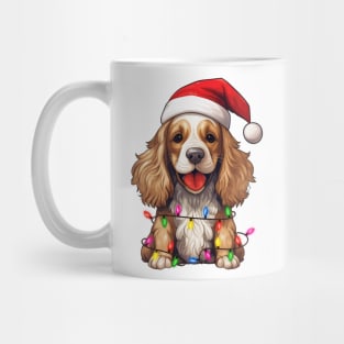 Christmas English Cocker Spaniel Mug